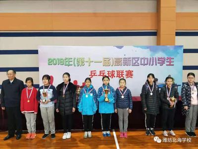 燃!潍坊北海学校乒乓球比赛喜获佳绩! | 资讯